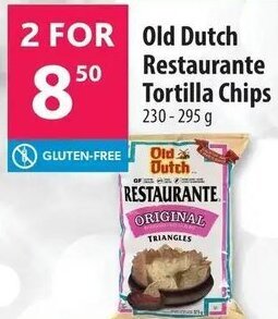 Co-op Old Dutch Restaurante Tortilla Chips 230-295 g offer