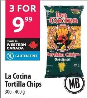 Co-op La Cocina Tortilla Chips 300-400 g offer