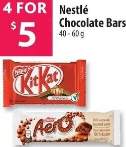 Co-op Nestlé Chocolate Bars 40-60 g offer