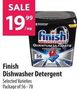 Co-op Finish Dishwasher Detergent offer