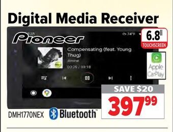 2001 Audio Video Pioneer 6.8" digital media receiver offer