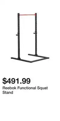 Sport Chek Reebok functional squat stand offer