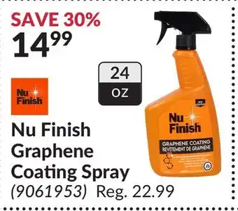 Princess Auto Graphene coating spray offer