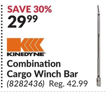 Princess Auto Combination cargo winch bar offer