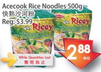 Fresh Palace Supermarket Acecook rice noodles offer
