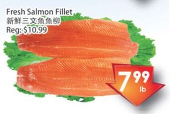 Fresh Palace Supermarket Fresh salmon fillet offer