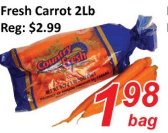 Seasons Foodmart Fresh carrot 2lb offer