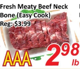 Seasons Foodmart Fresh meaty beef neck bone (easy cook) offer