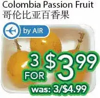 Ample Food Market Colombia passion fruit offer