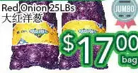 Ample Food Market Red onion offer