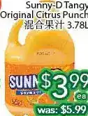 Ample Food Market Sunny-d tangy original citrus punch offer