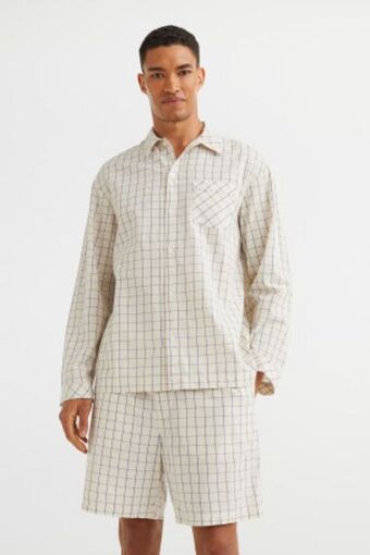 H&M Pajama shirt and shorts offer