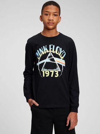 Gap Teen pink floyd 100% organic graphic t-shirt offer