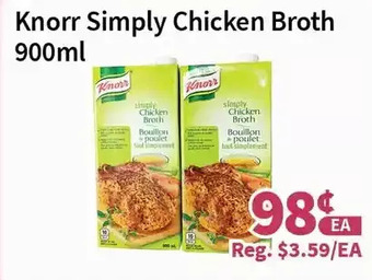 Blue Sky Supermarket Knorr simply chicken broth offer