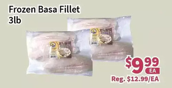 Blue Sky Supermarket Frozen basa fillet offer