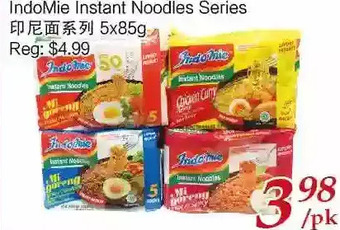 Tone Tai Supermarket Indomie instant noodles series offer