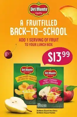 FreshCo A fruitfilled back-to-school offer