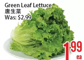 Bestco Food Mart Green leaf lettuce offer