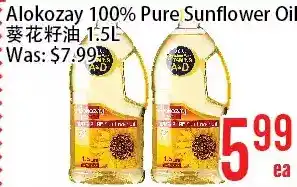 Bestco Food Mart Alokozay 100% pure sunflower oil offer