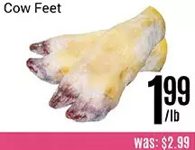 Nations Fresh Foods Cow feet offer