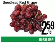 Nations Fresh Foods Seedless red grape offer