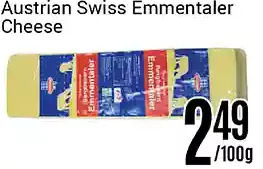 Nations Fresh Foods Austrian swiss emmentaler cheese offer