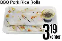 Nations Fresh Foods Bbq pork rice rolls offer