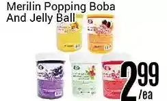 Nations Fresh Foods Merilin popping boba and jelly ball offer
