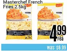 Nations Fresh Foods Masterchef french fries offer