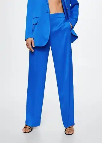 Flowy suit trousers