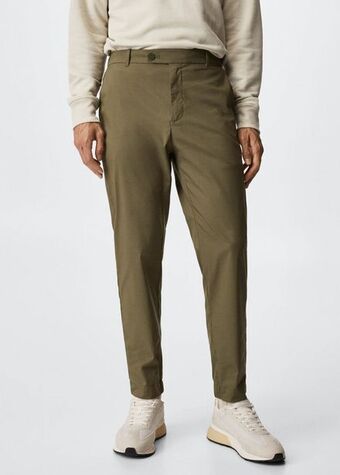 Mango Cotton chinos offer