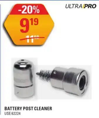 NAPA Auto Parts Battery post cleaner offer