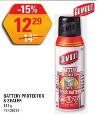 NAPA Auto Parts Battery protector & sealer offer
