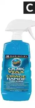 Princess Auto Meguiar's marine/rv care products quik wax offer