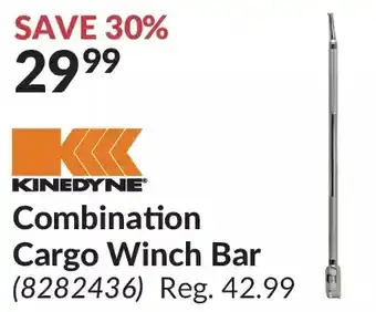 Princess Auto Kinedyne combination cargo winch bar offer