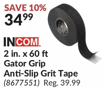 Princess Auto Incom 2 in. x 60 ft gator grip anti-slip grit tape offer