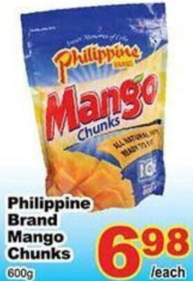 T&T Supermarket Philippine Brand Mango Chunks 600g offer