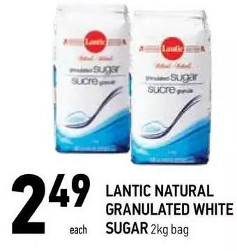 Coppa's Fresh Market Lantic natural granulated white sugar offer