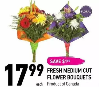 Coppa's Fresh Market Fresh medium cut flower bouquets offer