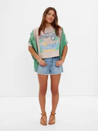Gap Teen &#124 the beach boys boxy graphic t-shirt offer
