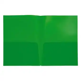Staples Staples poly report covers - letter size - translucent green offer