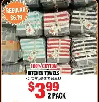 Len's Mill Stores Kitchen towels. 2 pack offer