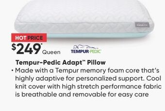 Sleep Country Tempur-pedic adapt pillow offer