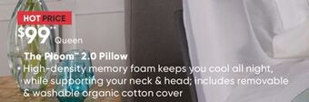 Sleep Country The ploom 2.0 pillow offer