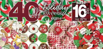 Fabricville Holiday sweets offer