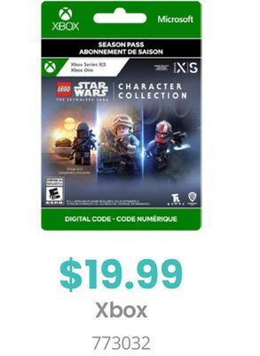 GameStop Lego star wars: the skywalker saga character collection offer