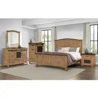 Aaron's 7 - piece wind creek queen bedroom set offer