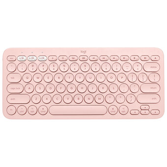 Best Buy Logitech k380 tkl bluetooth keyboard for mac - rose - english offer