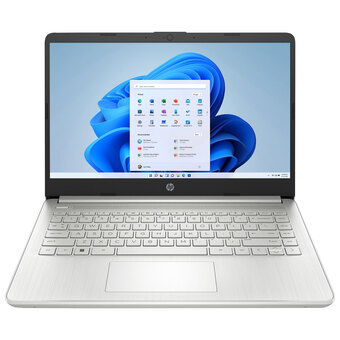 Best Buy Hp 14" laptop - natural silver (amd athlon silver 3050u/128gb ssd/4gb ram/windows 11 s) offer