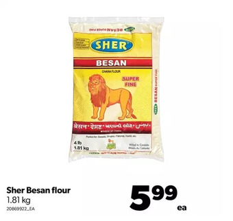 Real Canadian Superstore Sher besan flour offer
